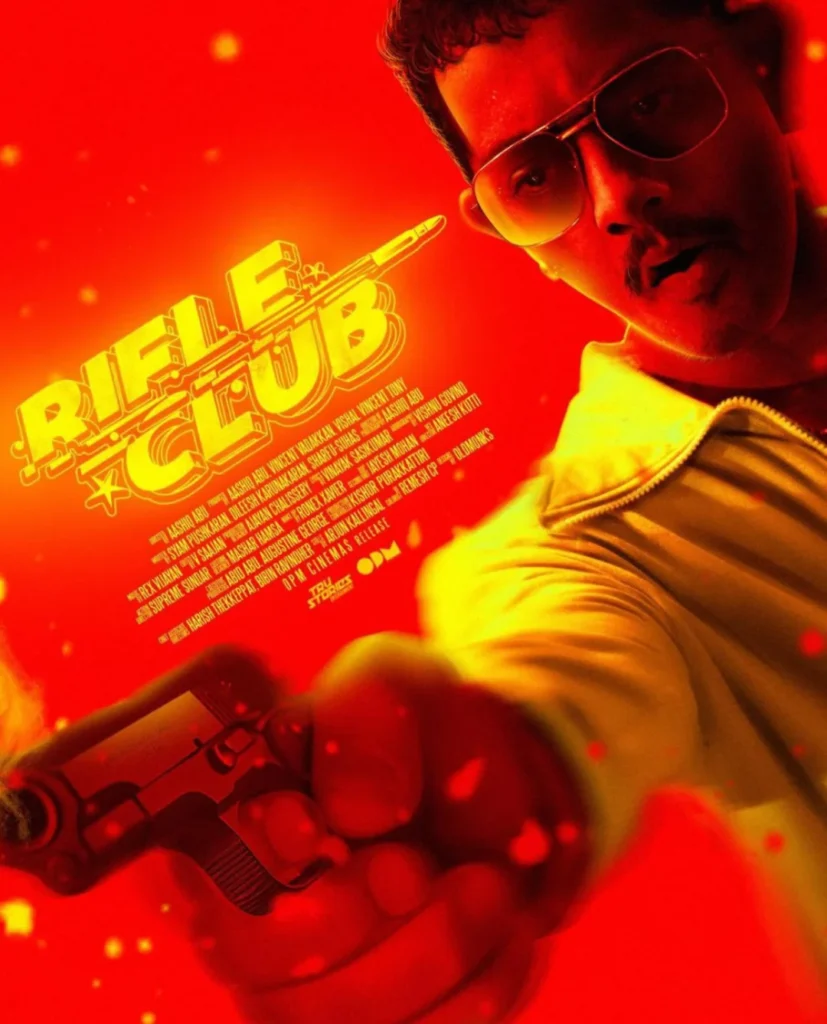 Poster showing the role of Hanumankind as Bheera in Rifle Club